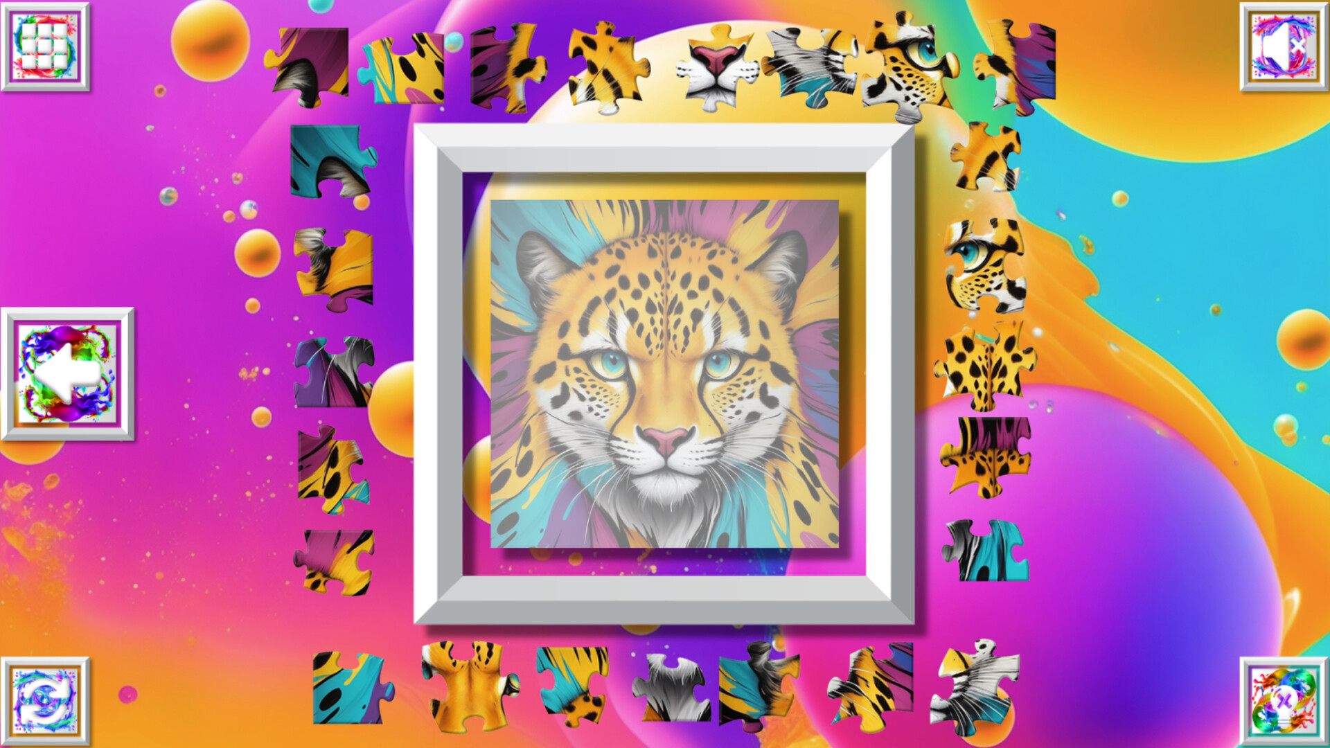 Color Splash: Predators