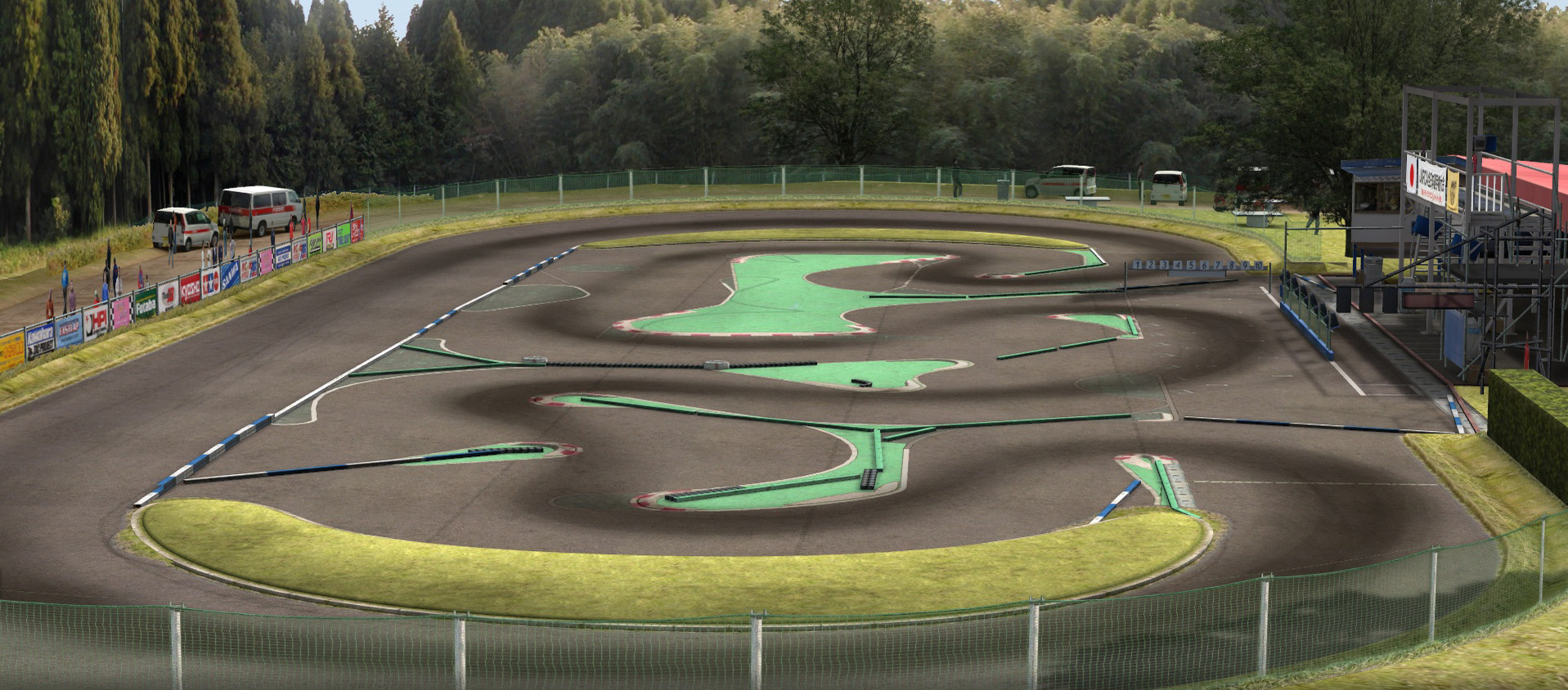 VRC PRO Deluxe Nitro on-road tracks