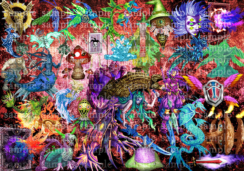 RPG Maker MZ - NATHUHARUCA MEGA MONSTER PACK