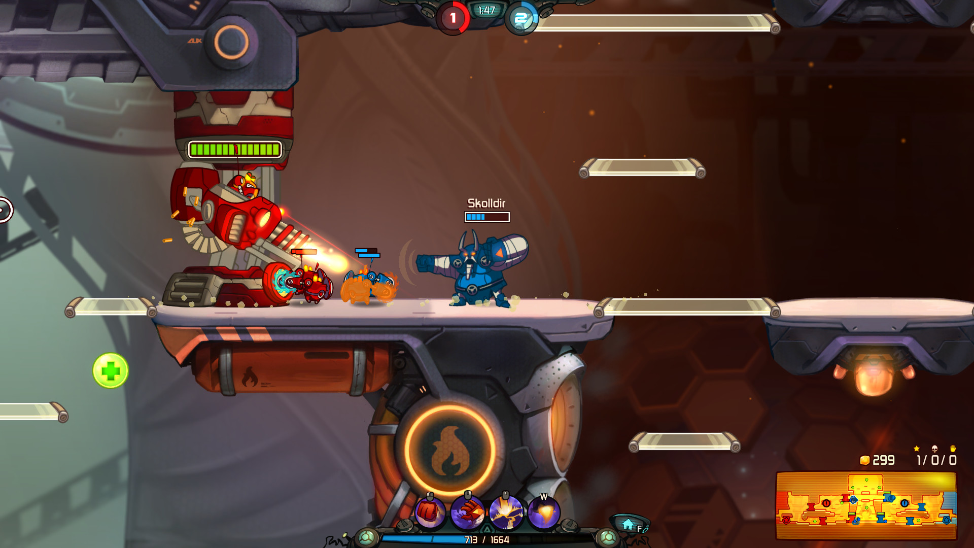 Skølldir - Awesomenauts Character