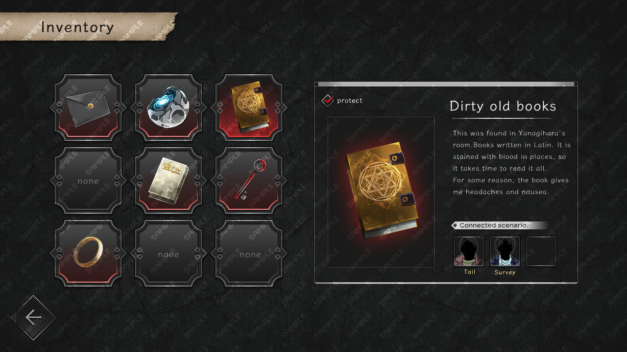 Tyrano Builder - Visual Novel GUI Pack #2 Color-Red [kopanda UI]
