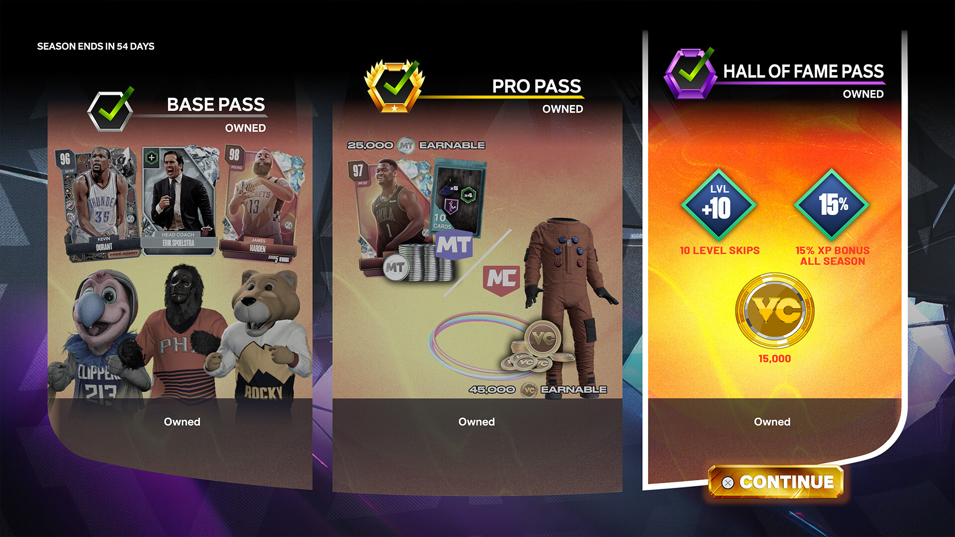 NBA 2K24 Pro Pass: Season 5