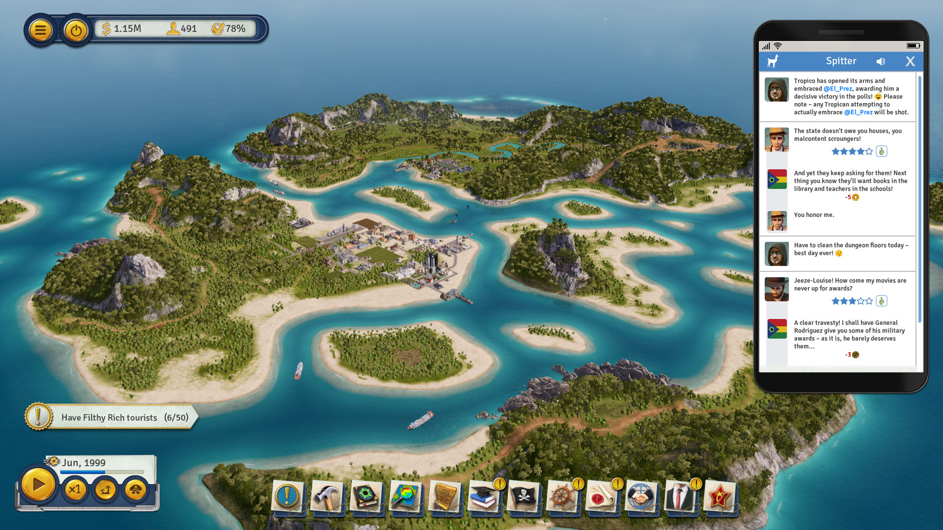 Tropico 6 - Spitter