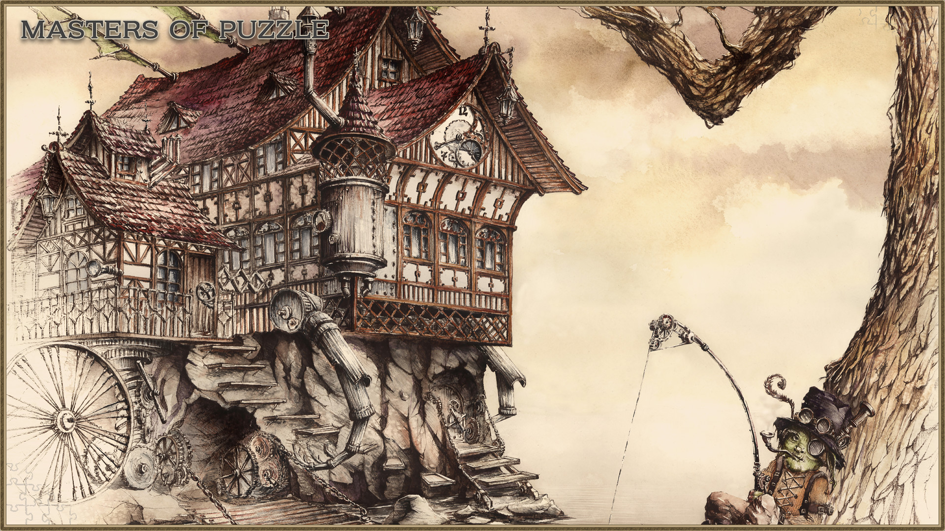 Masters of Puzzle - The Goblin Watermill