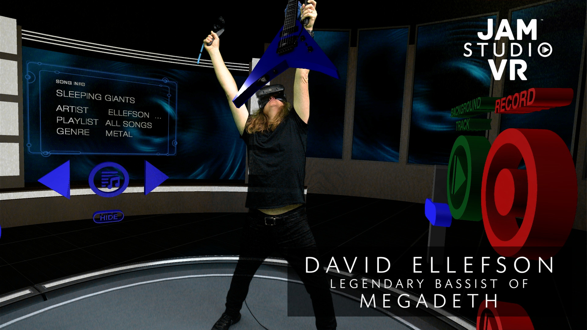 Jam Studio VR - David Ellefson Metal Factory