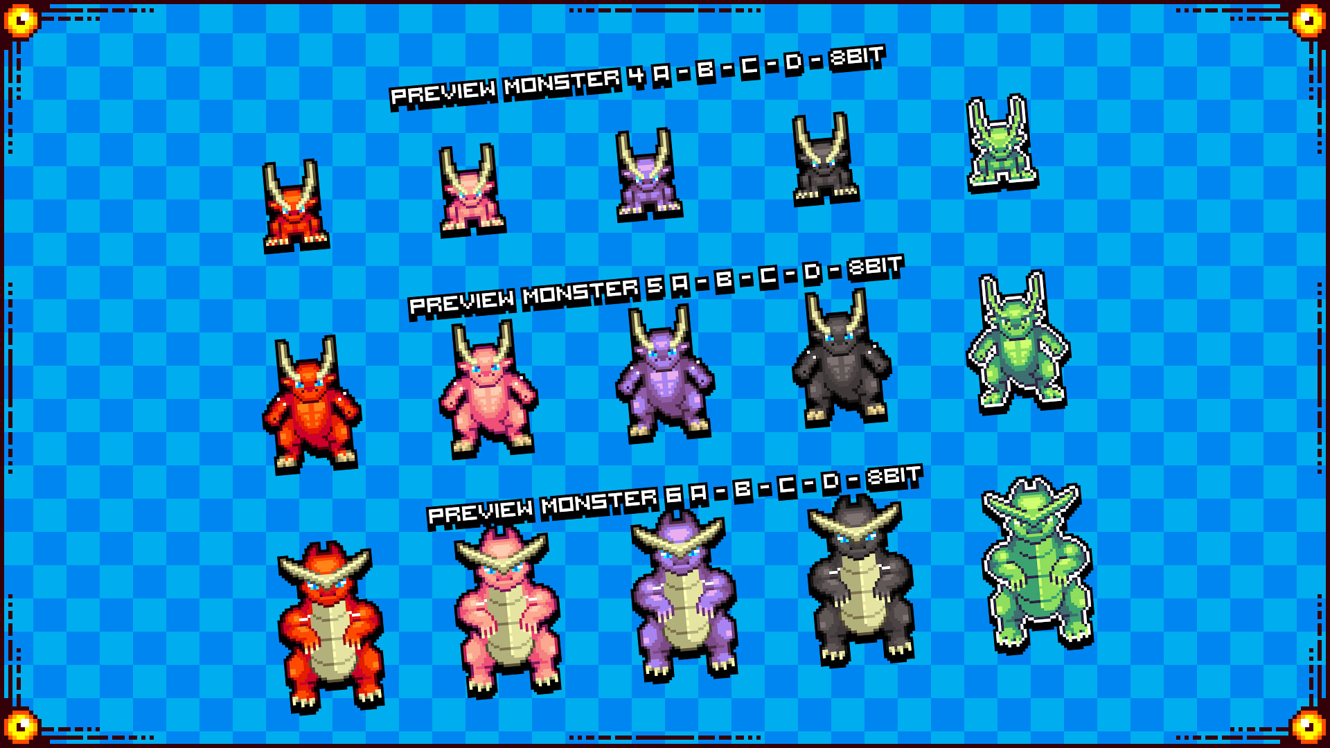 RPG Maker MV - RPG Monsters Asset Pack 1