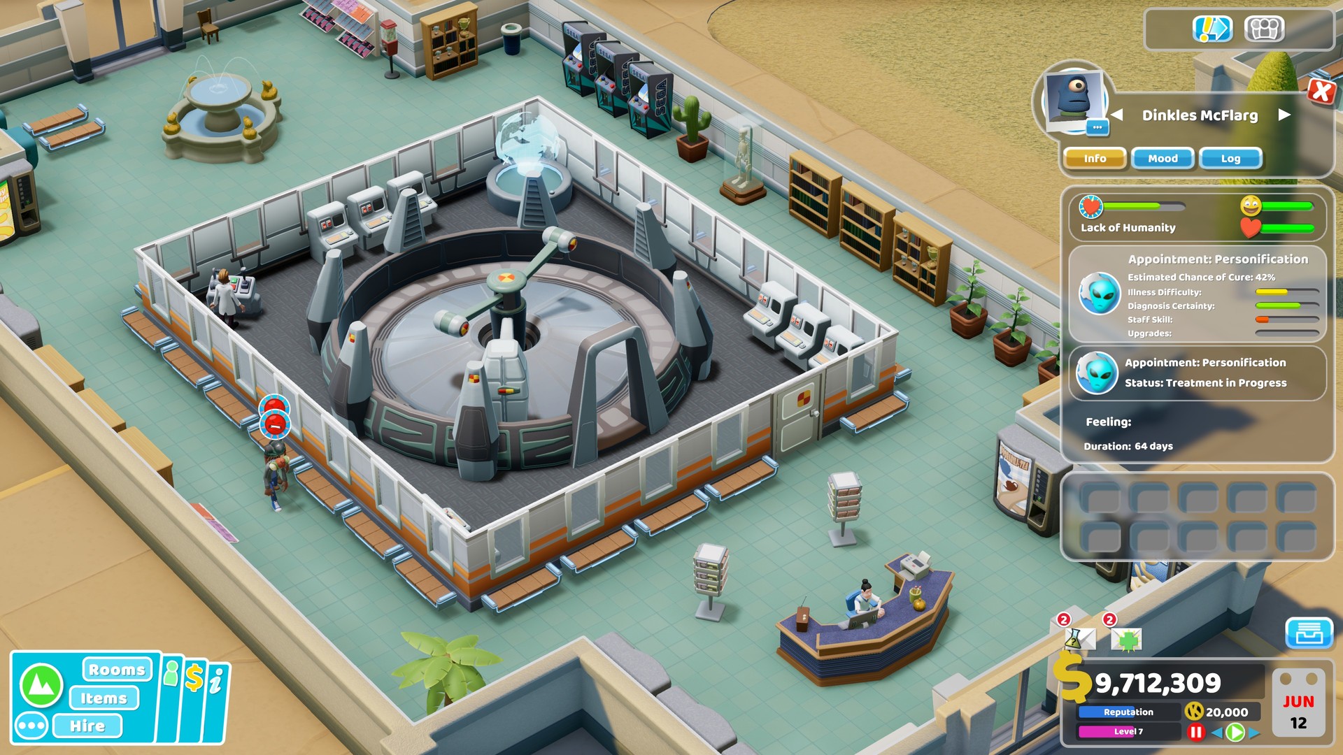 Two Point Hospital: Close Encounters