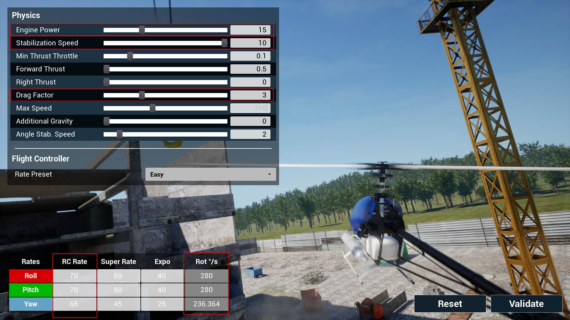 DVR Simulator