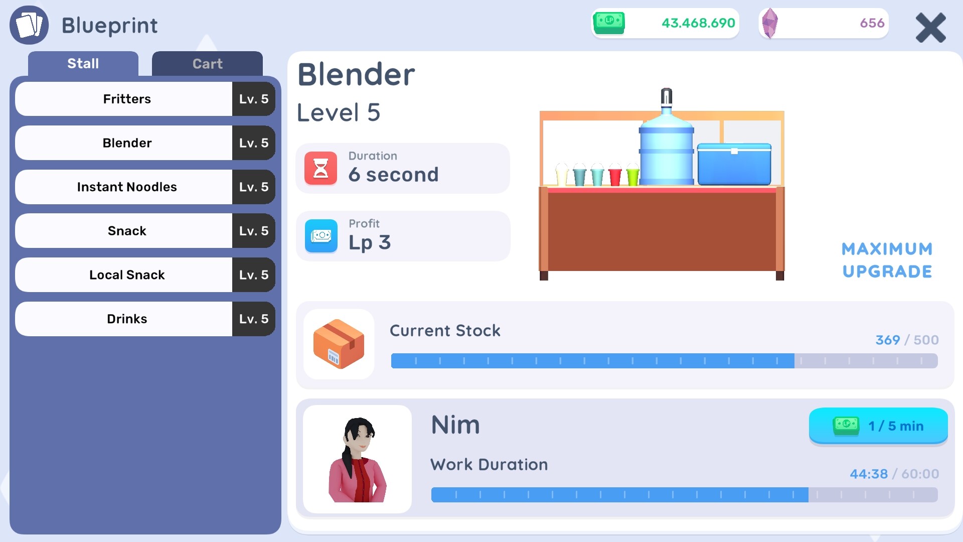 School Cafeteria Simulator