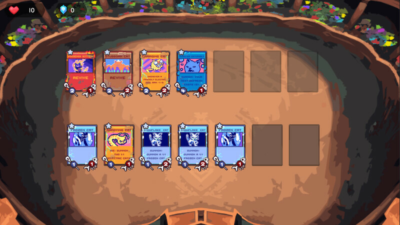 SpellCats: Auto Card Tactics Demo