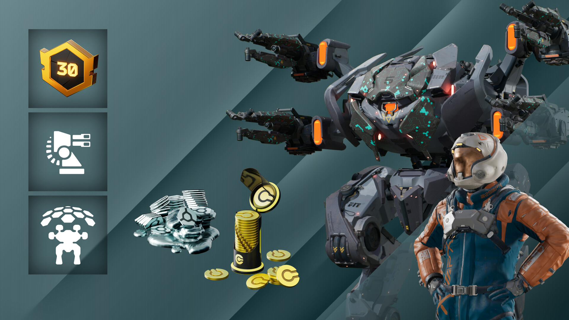 War Robots: Frontiers — Storm Leviathan Bundle