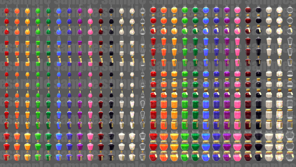 RPG Maker MZ - Potions Asset Pack 4K