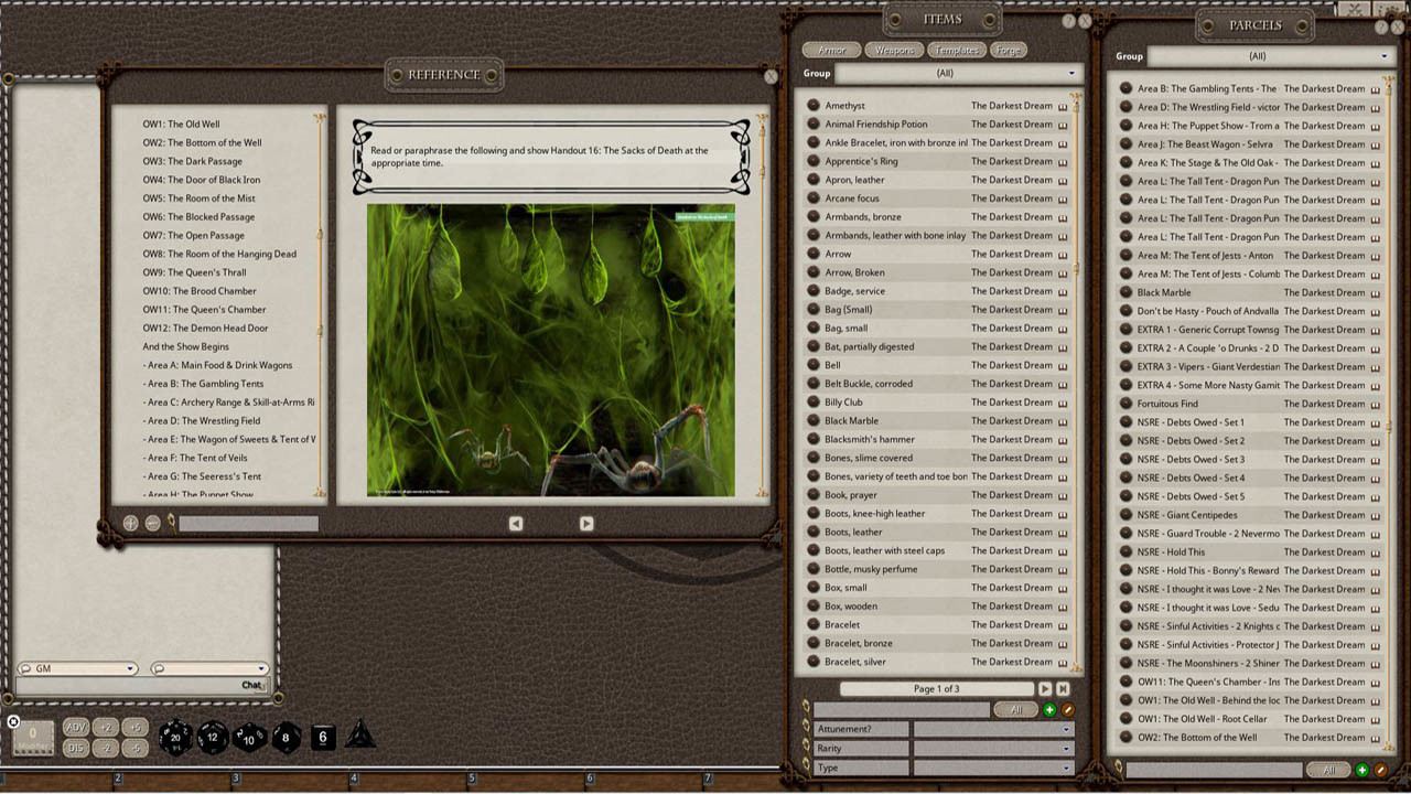 Fantasy Grounds - The Darkest Dream - Chapter One of the Red Star Rising Campaign