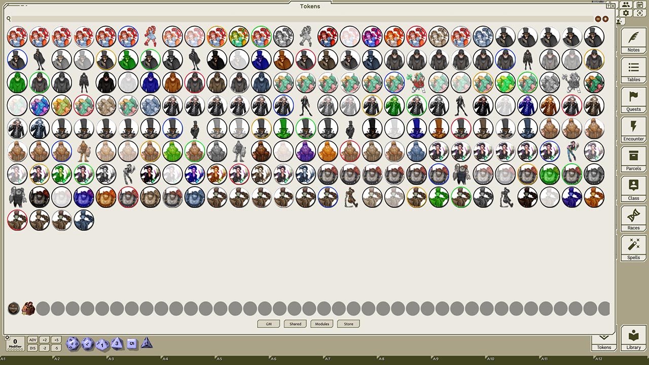 Fantasy Grounds - Monstrous Characters, Volume 4 (Token Pack)