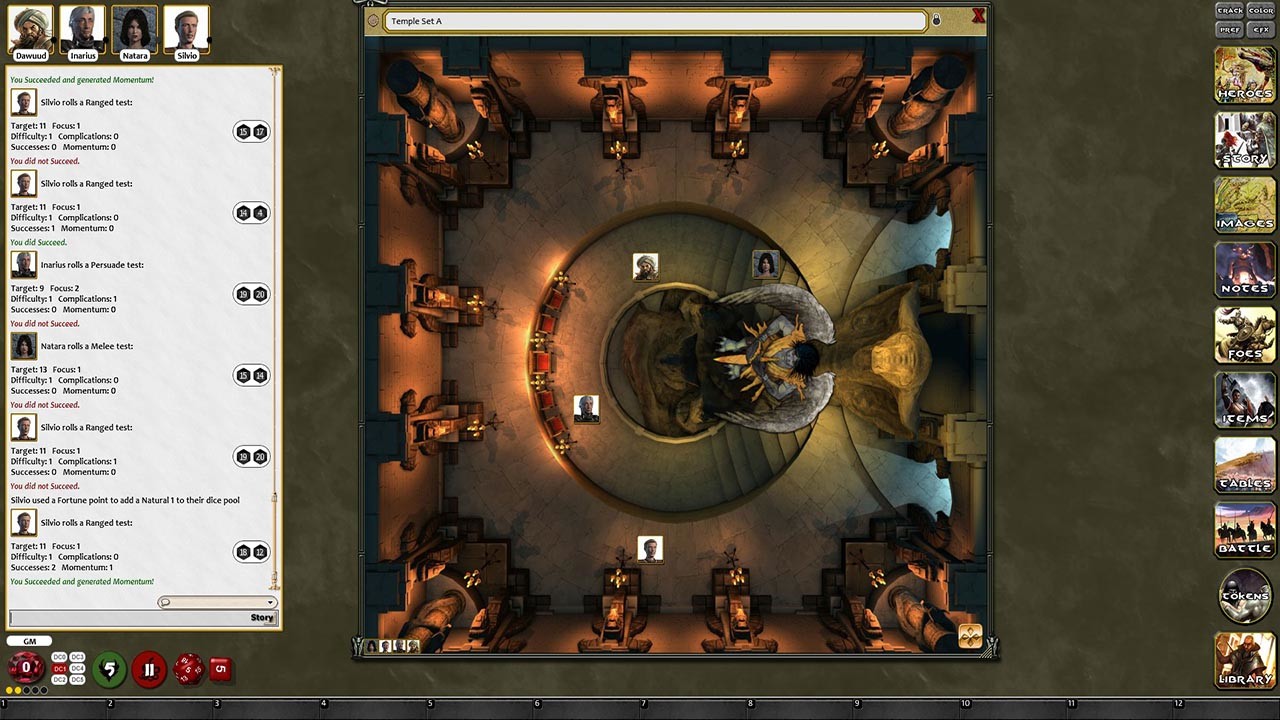 Fantasy Grounds - Conan: Forbidden Places & Pits of Horror Geomorphic Tile set