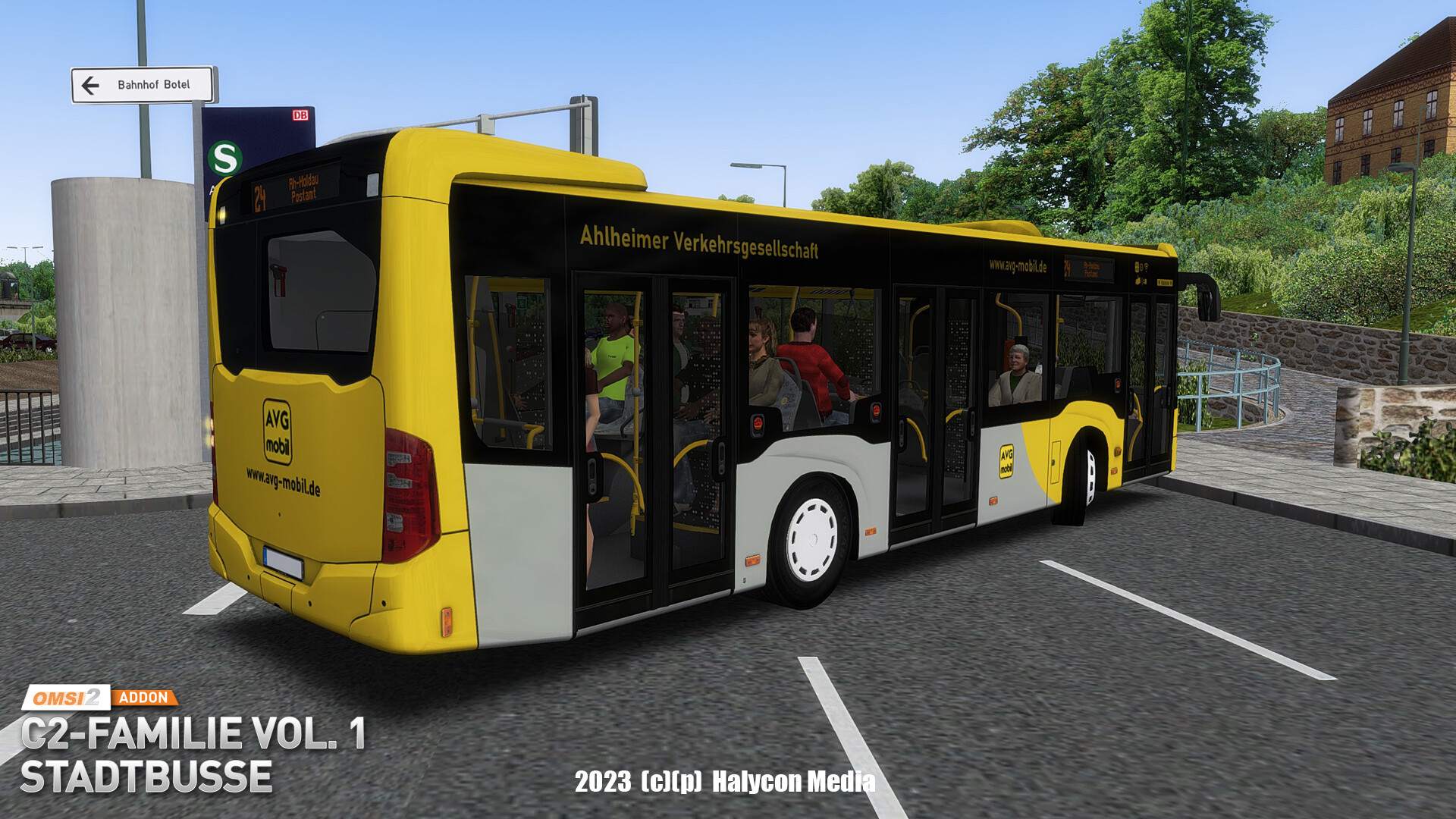 OMSI 2 Add-on C2 Family Vol. 1 City Buses