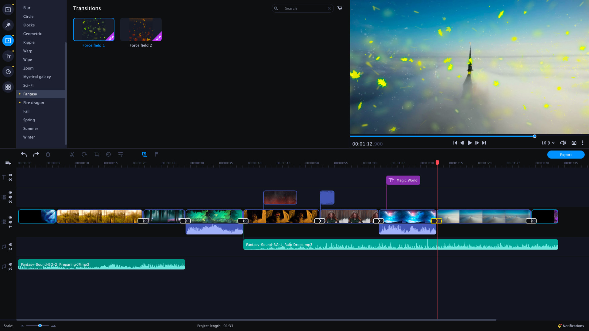 Movavi Video Suite 2022 - Magic World Set