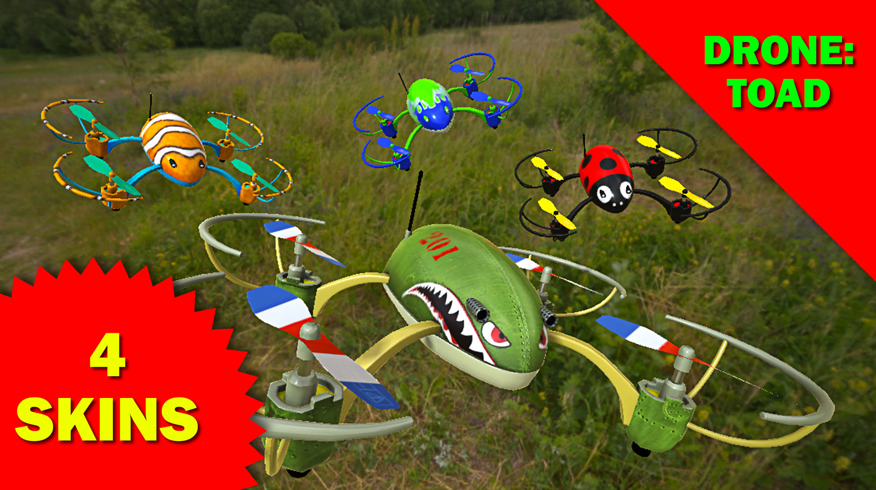 Drone Showcase - Free Pack