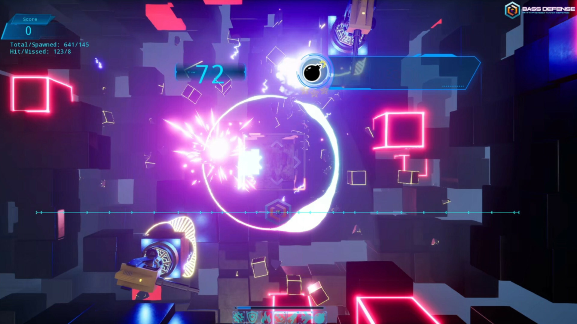 Bass Defense - Rhythm-based Tower Defense