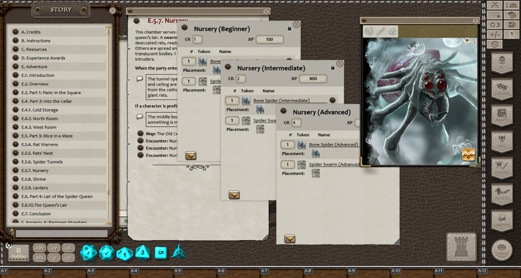 Fantasy Grounds - Heroes of High Fantasy: Creaking in the Dark (5E)