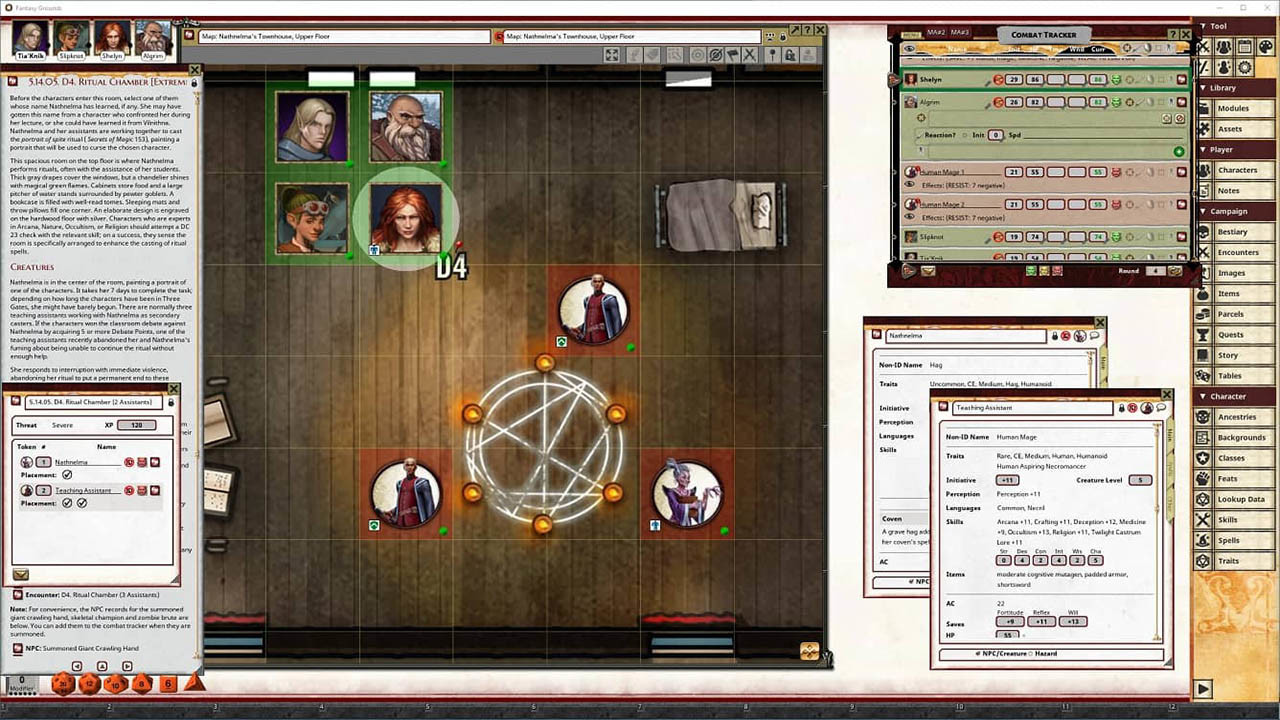 Fantasy Grounds - Pathfinder 2 RPG - Blood Lords AP 2: Graveclaw