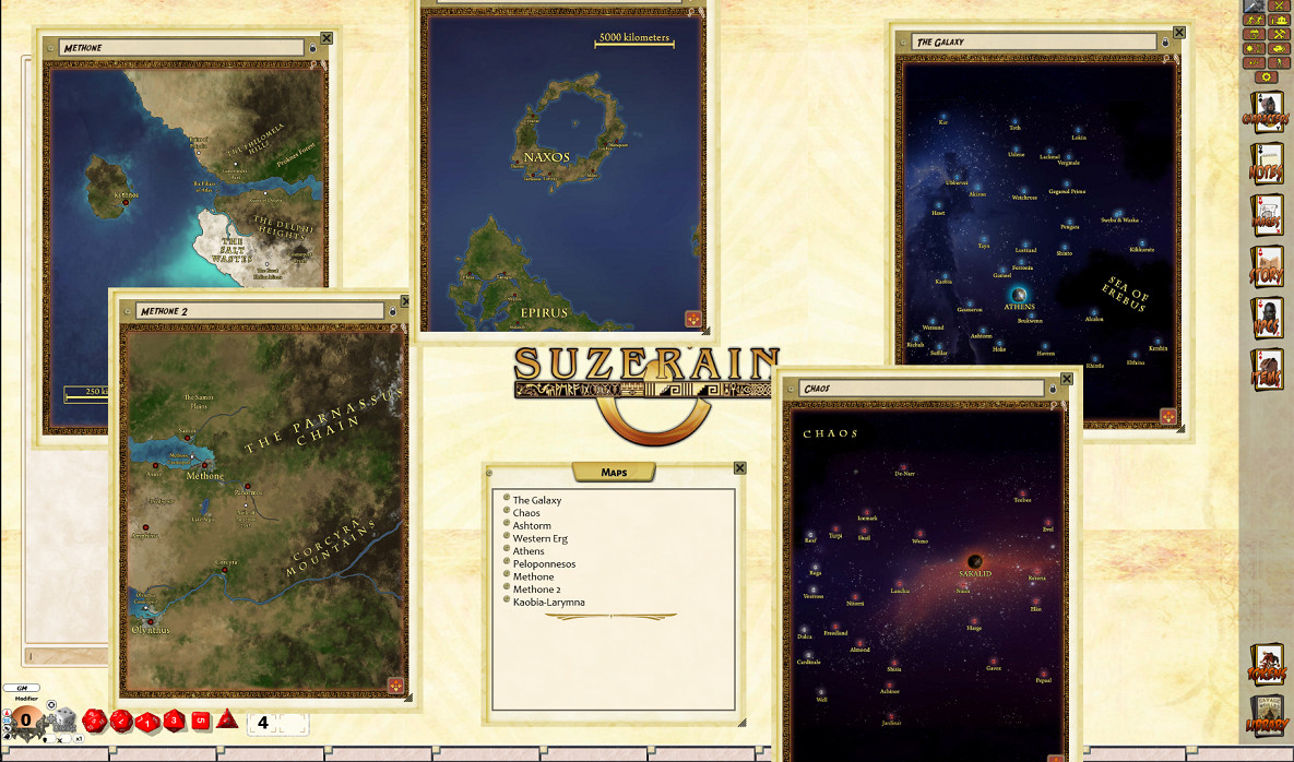 Fantasy Grounds - Savage Suzerain: Dogs Of Hades (Savage Worlds)