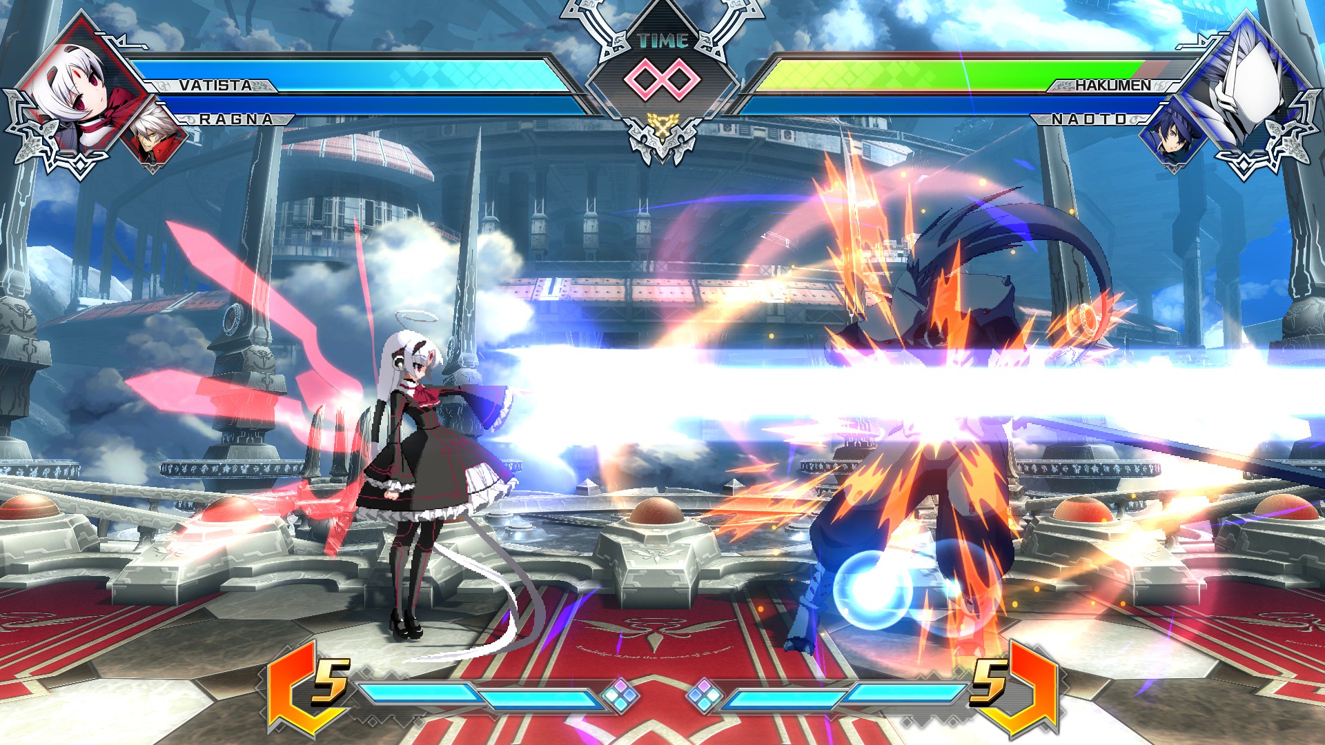 BBTAG DLC Character Pack Vol.3 - Hakumen/NaotoShirogane/Vatista