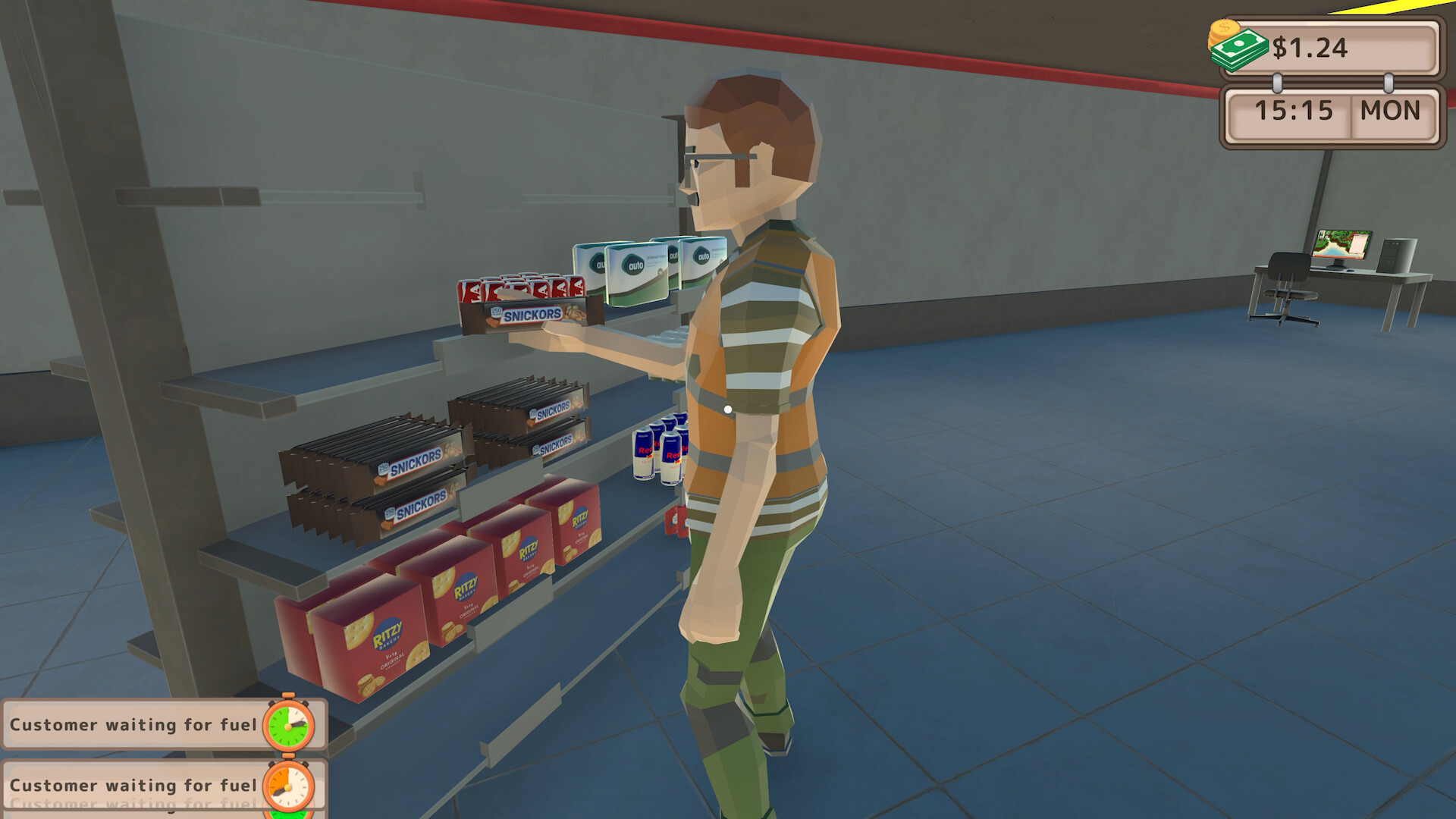 Gas Station Manager