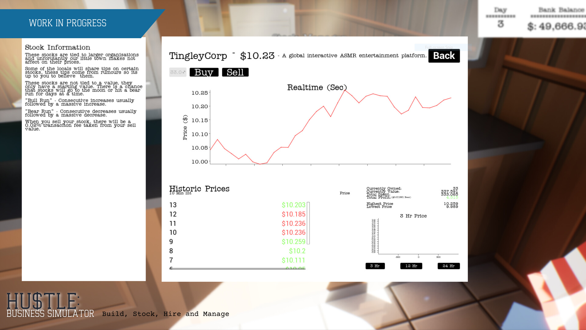 Hustle: Business Simulator