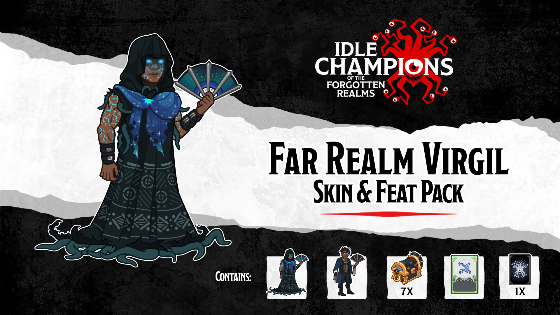 Idle Champions - Far Realm Virgil Skin & Feat Pack