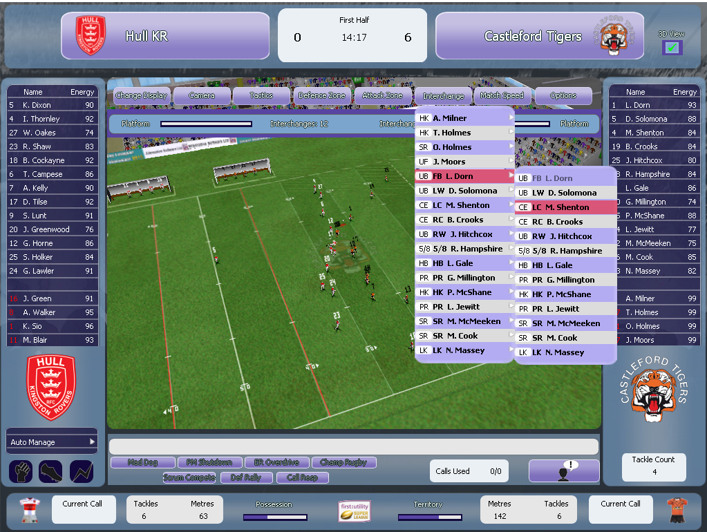 Rugby League Team Manager 2015