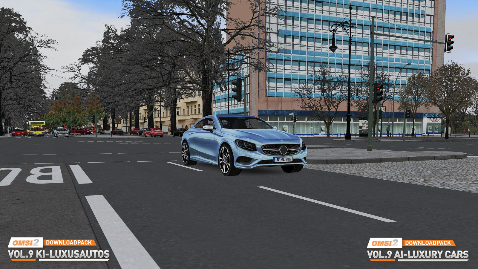 OMSI 2 Add-on Downloadpack Vol. 9 – KI-Luxusautos