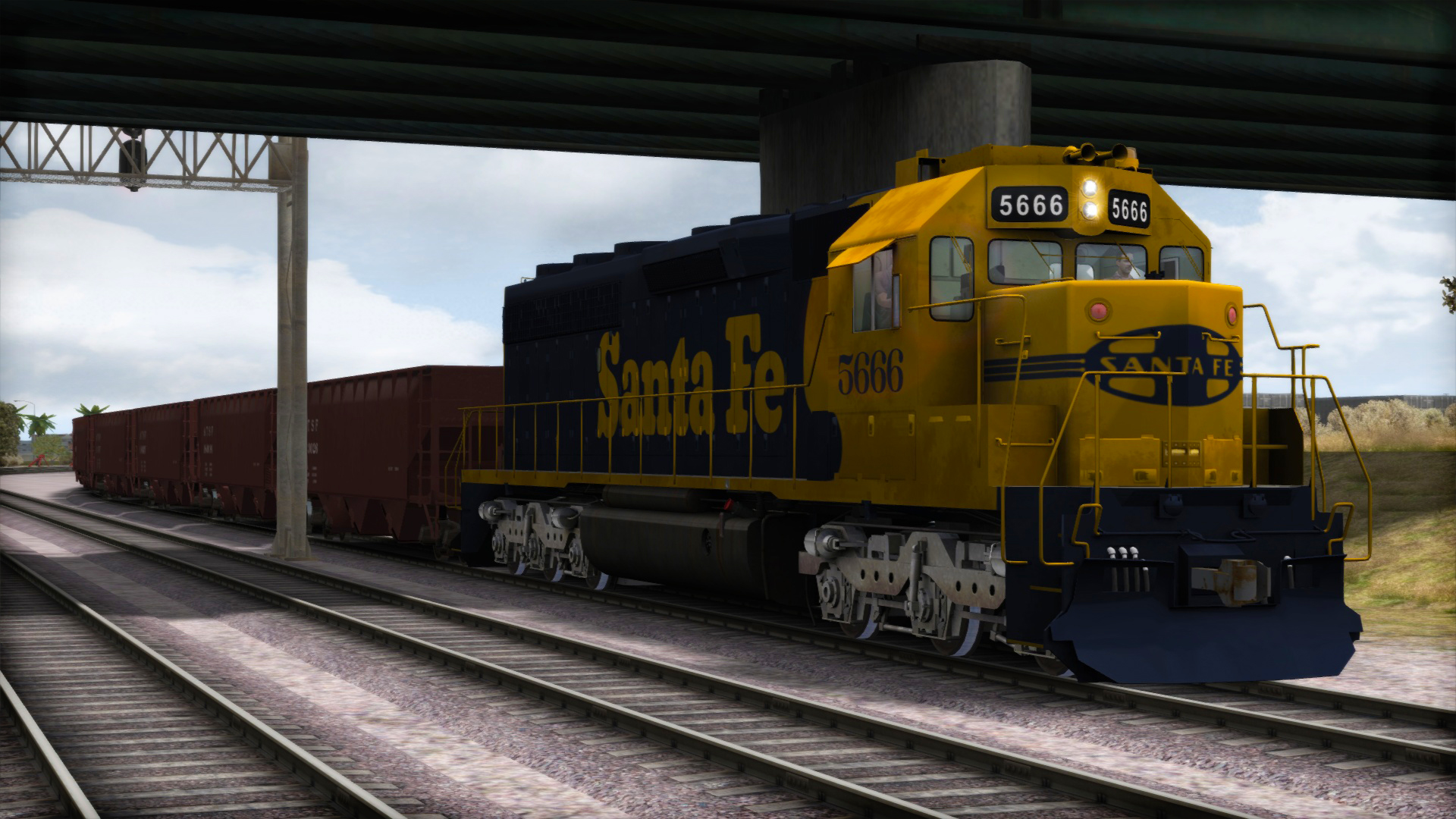 Train Simulator: AT&SF SD45-2 Loco Add-On