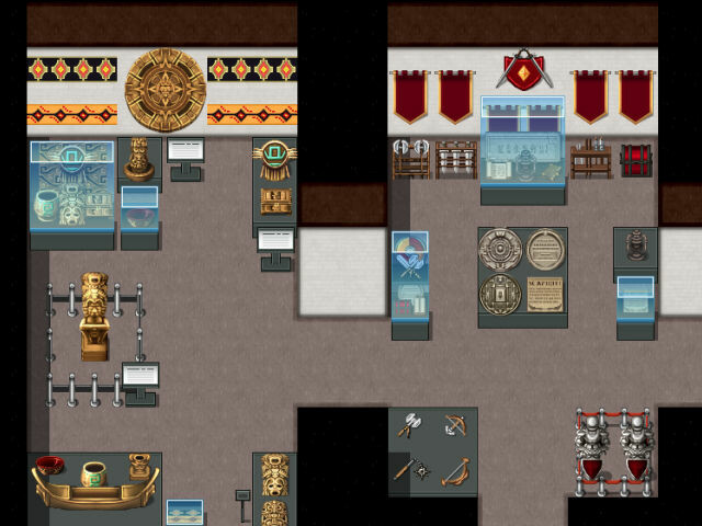 RPG Maker MZ - KR Art and History Museum Tileset