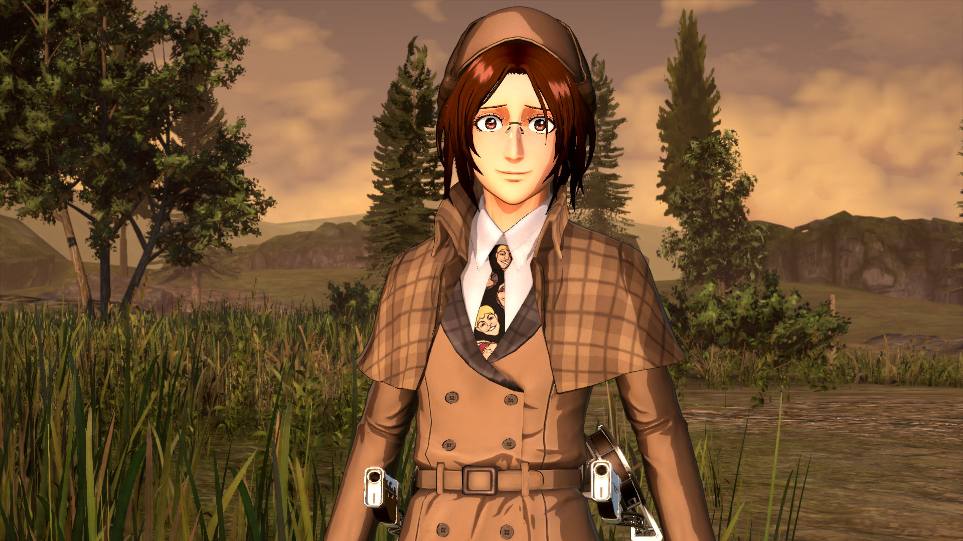 Additional Hange Costume: Detective Outfit