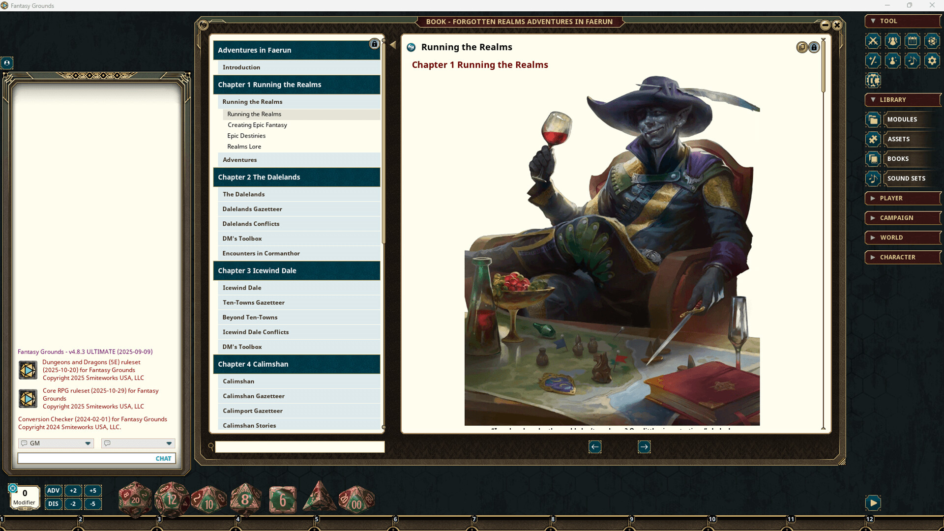 Fantasy Grounds - Dungeons & Dragons Forgotten Realms Adventures in Faerun