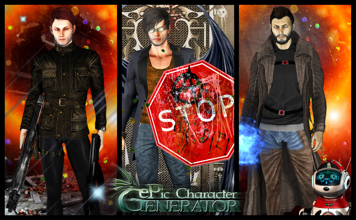 ePic Character Generator - Season #1: Modern Male
