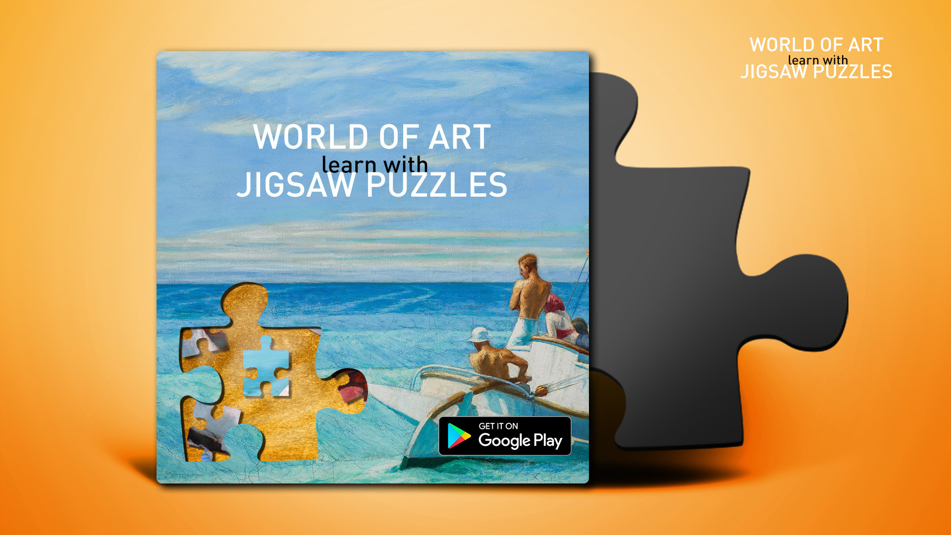 WORLD OF ART - learn with JIGSAW PUZZLES