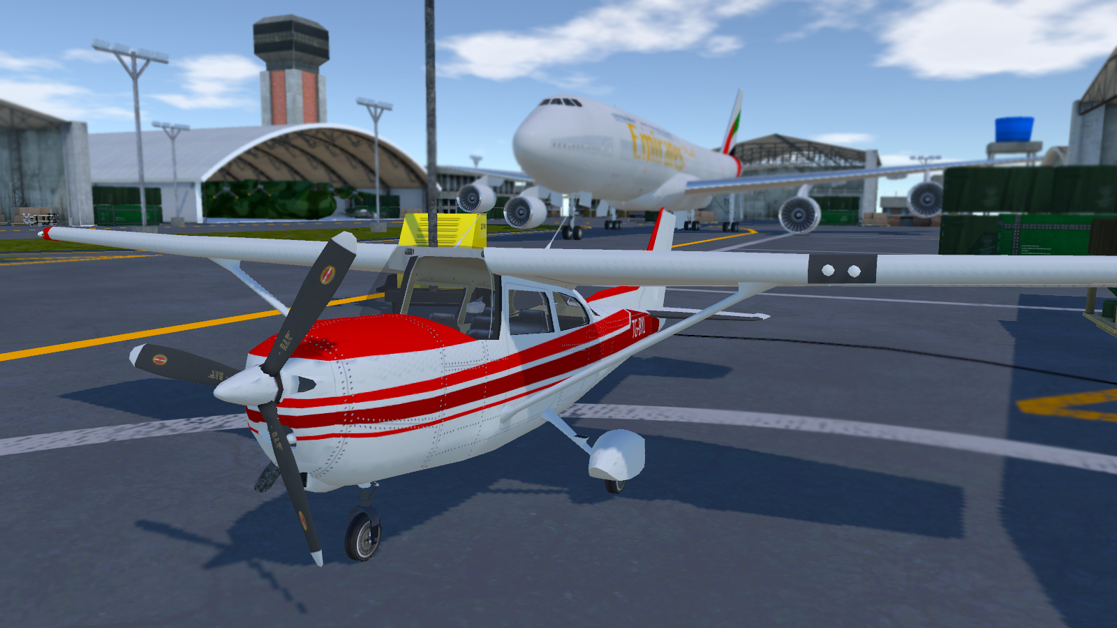VR Flight Simulator New York - Cessna