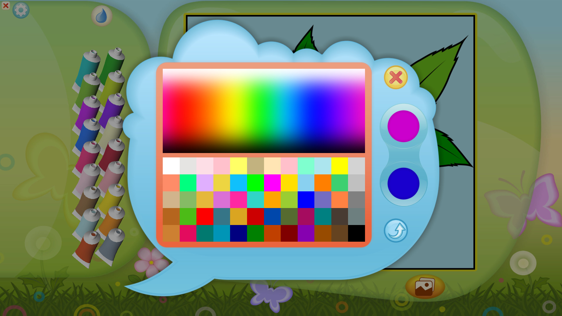 Color by Numbers - Flowers Demo