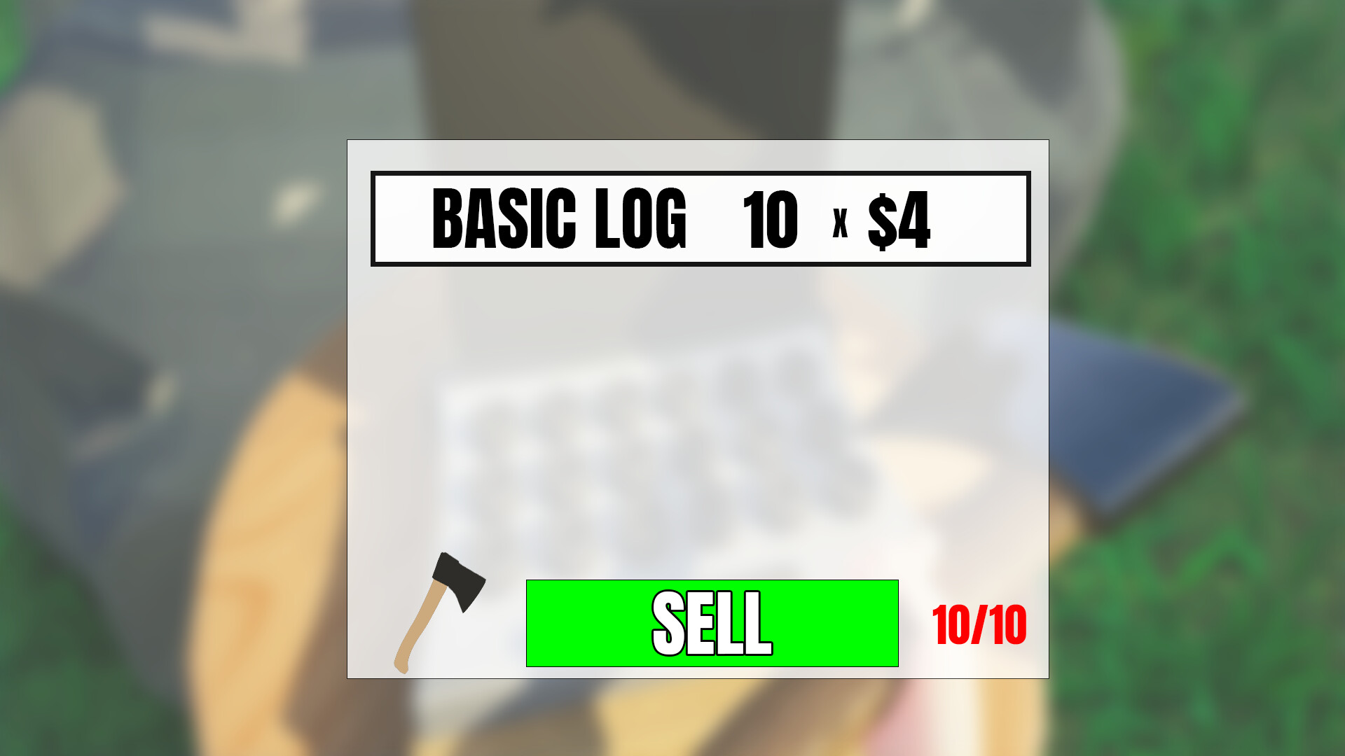 A Game About Cutting A Tree
