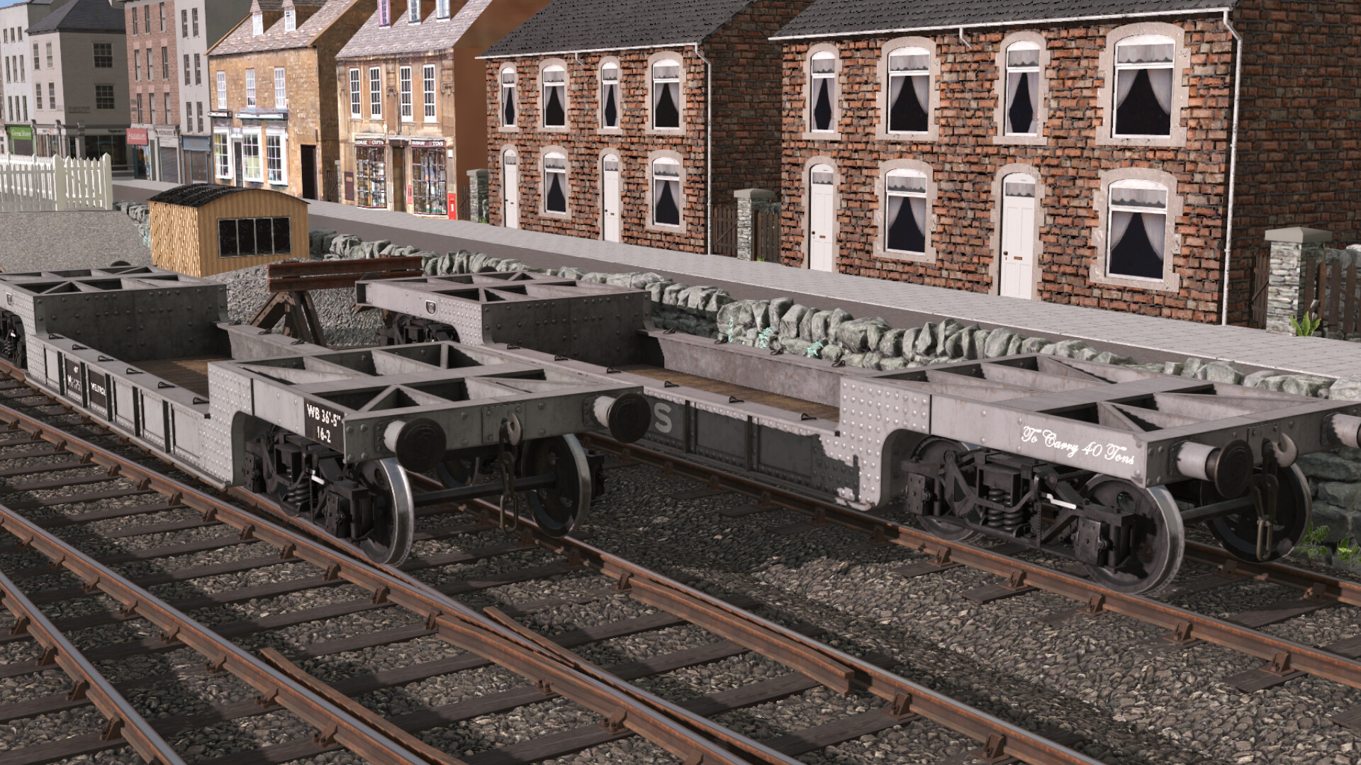 Trainz 2022 DLC - BR Grouping Flat Wagon Pack 1