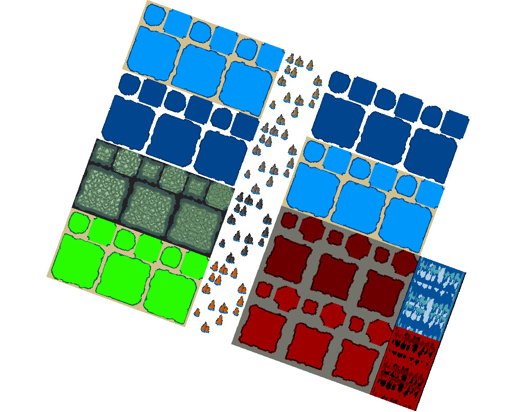 RPG Maker MV - Pixel Pack 1 Characters - Faces - Tilesets