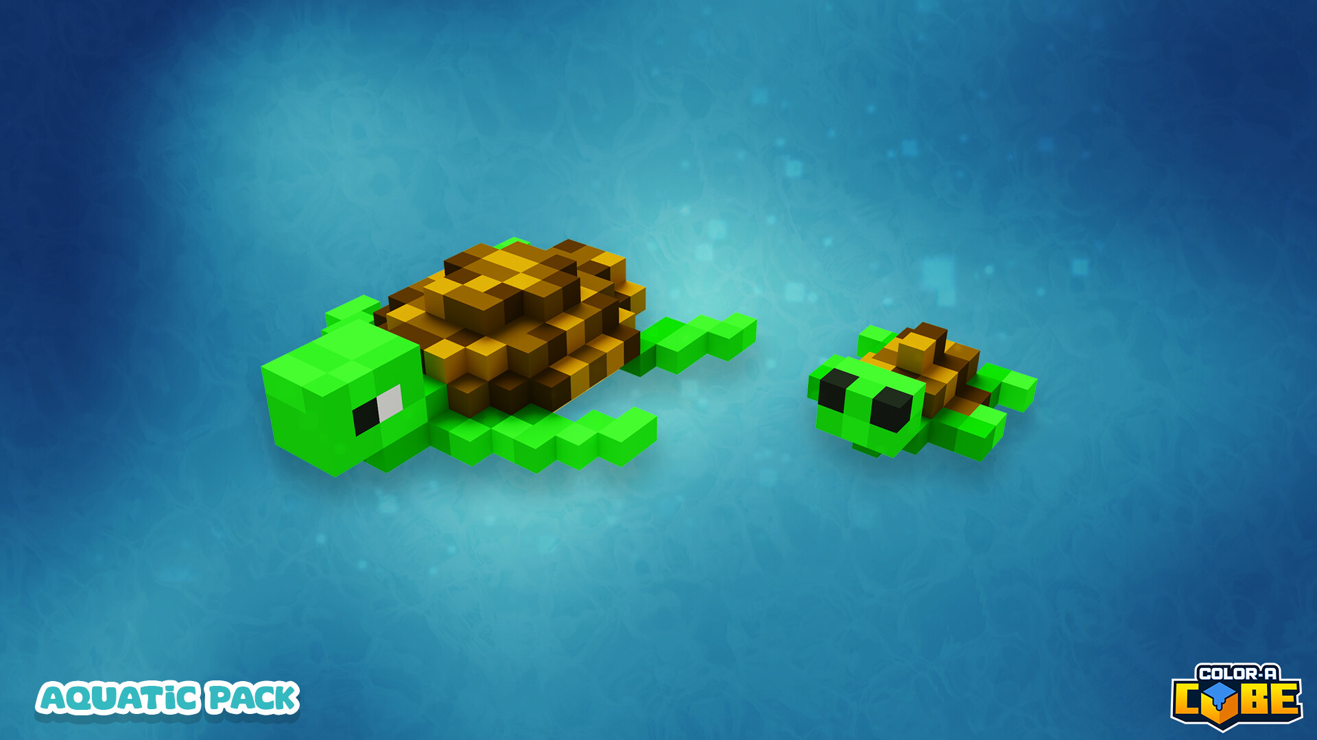 Color A Cube - Aquatic Pack #1