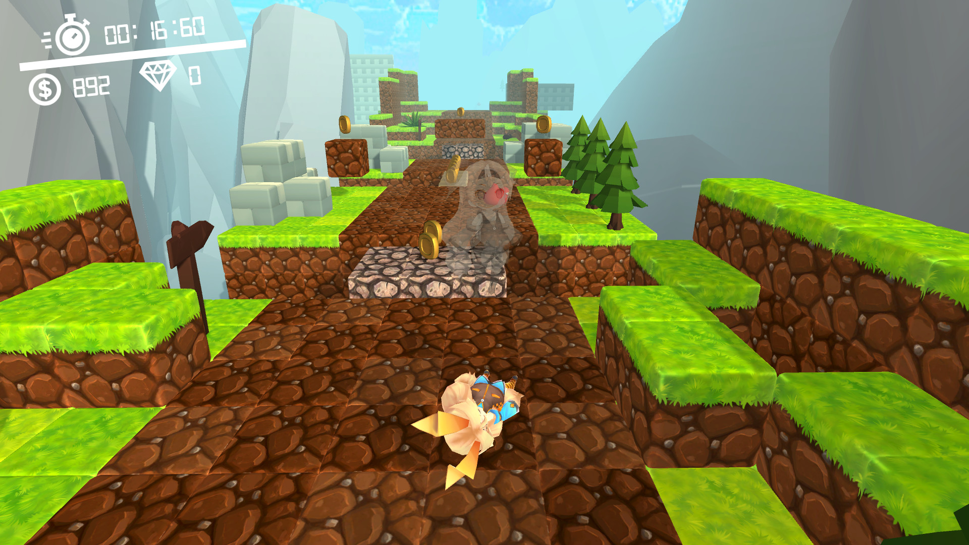 Unity Chan And Cube World!! Demo