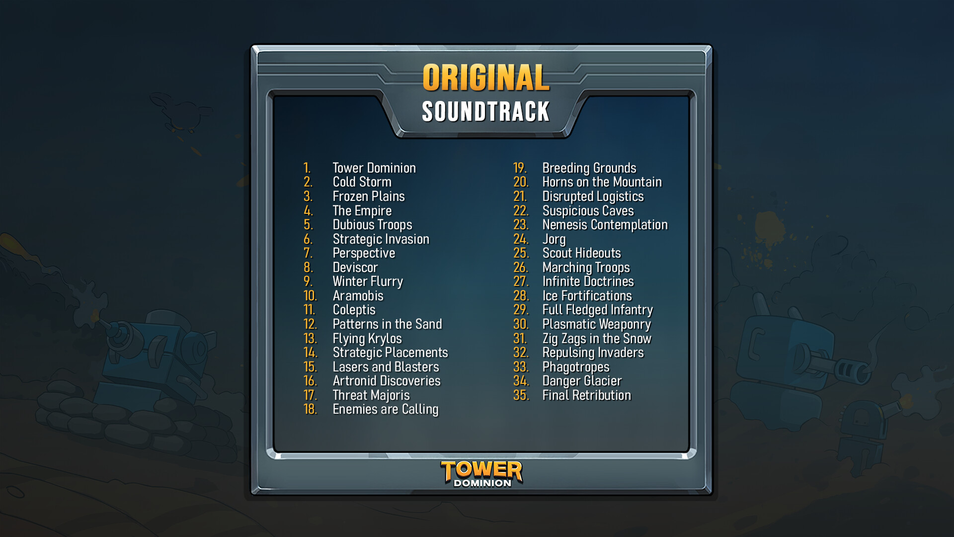 Tower Dominion - Soundtrack