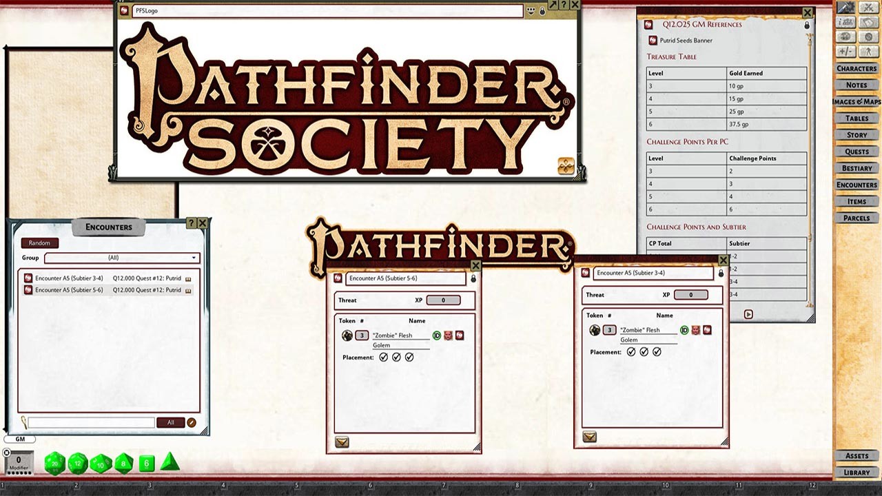 Fantasy Grounds - Pathfinder 2 RPG - Pathfinder Society Quest #12: Putrid Seeds