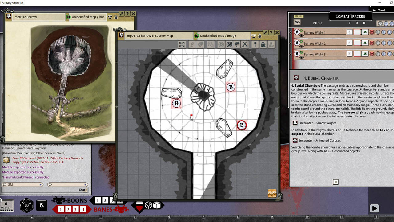 Fantasy Grounds - Shadow of the Demon Lord Monstrous Pack 1 - The Undead