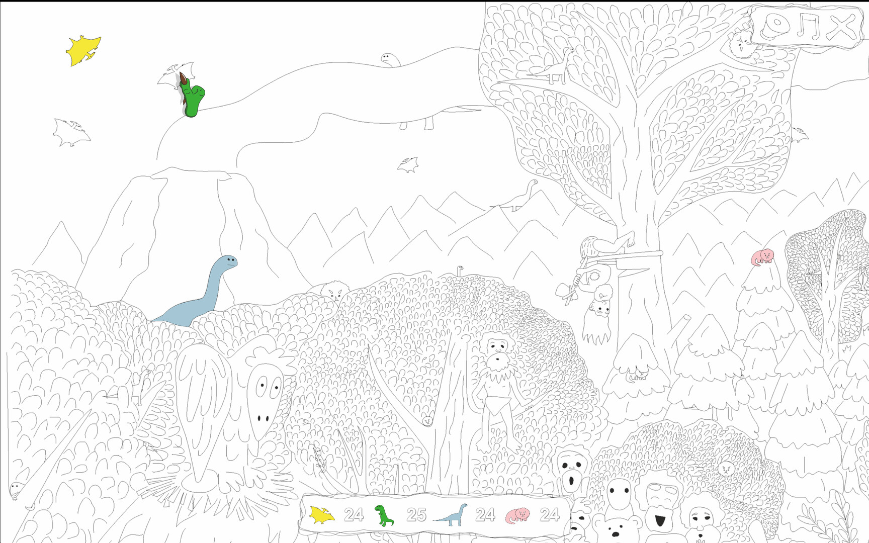 100 Hiddensaurs