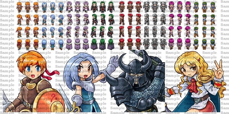 RPG Maker MZ - VX Ace ＆ XP Hero Pack